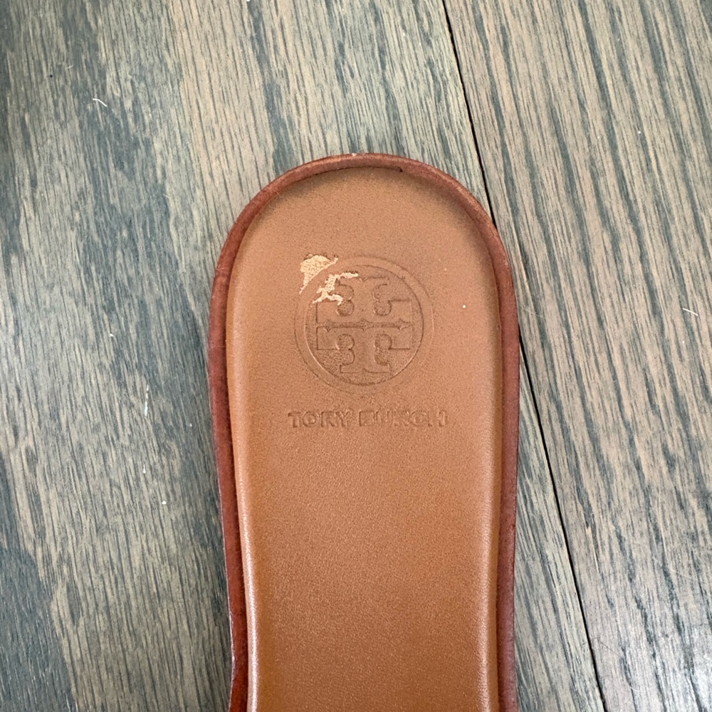 Tory Burch Everly Slides Size 7 - Picture 3 of 5